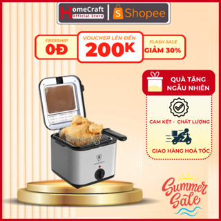 Nồi chiên ngập dầu Kaisa Villa JD8041 công suất 1000W thể tích 2.5L, bếp nhúng điện đa năng tiện lợi.