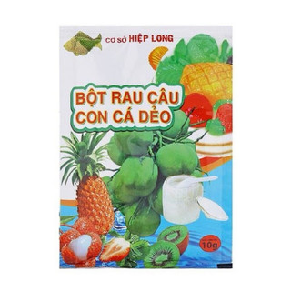 Bột thạch rau câu con cá dẻo Hiệp Long