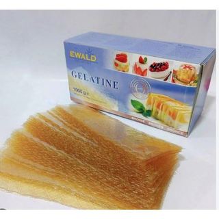 Gói 10 lá Gelatin Đức- chiết lẻ từ hộp 1 kg
