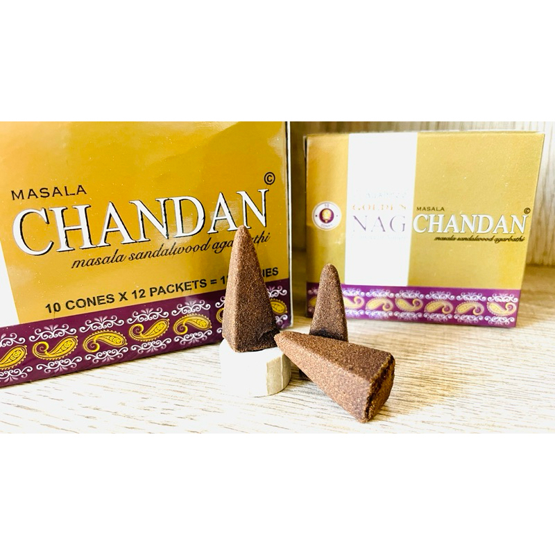 Nhang Nụ Chandan Ấn Độ (hộp nhỏ 10 nụ)