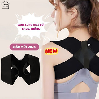  Đai chống gù lưng nam nữ Đai đeo chống gù lưng bảo vệ vòng 1 cột sống giúp thẳng lưng HIJU-DCG01 