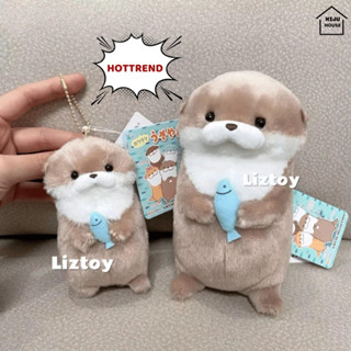 Gấu Bông Rái Cá Thú Nhồi Bông Đáng Yêu Vô Tri Cute Mẫu Hotrend HIJU - GB03