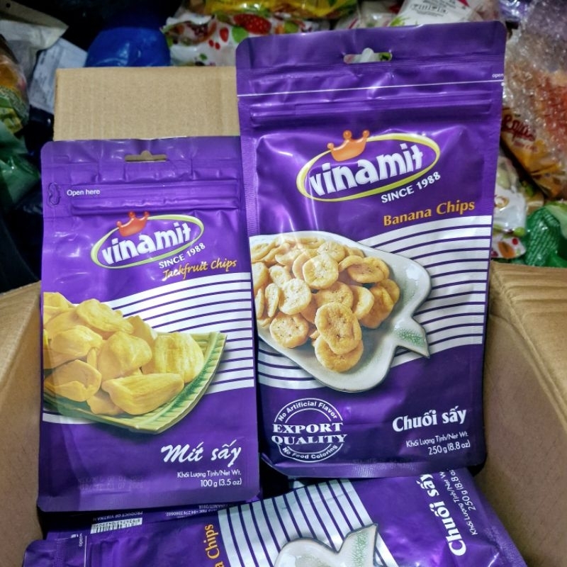 Mít sấy Vinamit 210g/500g/100g