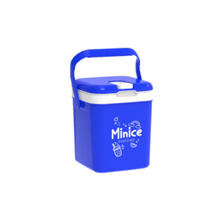   CHÍNH HÃNG Bình đá vuông mini Minice Duy Tân  1L . Thùng đá mini nắp liền có lổ cắm ống hút tiện lợi. 