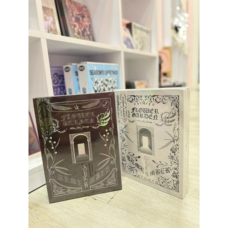 ALBUM KIM JAEJONG FLOWER GARDEN KPOP GOODS