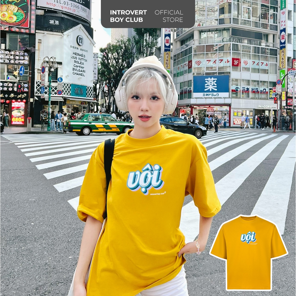 Áo Thun Cotton Boxy Vội Vàng - Introvert Boy Club