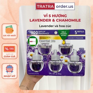 Bộ tinh dầu thơm Air Wick Essential Oils [Hàng Mỹ]