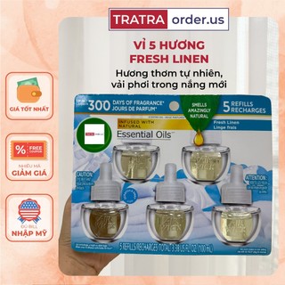 Bộ tinh dầu thơm Air Wick Essential Oils [Hàng Mỹ]