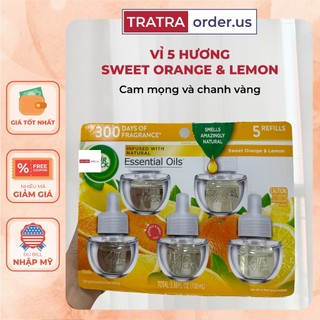 Bộ tinh dầu thơm Air Wick Essential Oils [Hàng Mỹ]