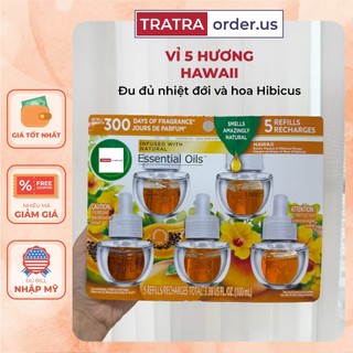 Bộ tinh dầu thơm Air Wick Essential Oils [Hàng Mỹ]