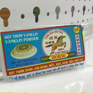 bột thơm vani túi 10 ống