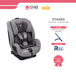 Ghế ngồi ô tô cho bé Joie Stages | Ghế ngồi ô tô trẻ em cao cấp dùng từ sơ sinh đến 25 kg an toàn, chắc chắn