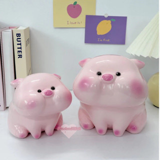 [MUA 1 TẶNG 1] Heo đất tiết kiệm Má Phính size TO (C20xD16xR15) | (lỗ tròn/lỗ ngang - giao ngẫu nhiên) Tiệm Heo SoDa