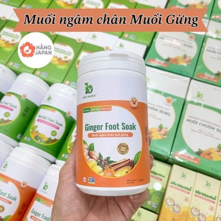  Muối ngâm chân thảo dược Quế gừng Bảo Nhiên 500gr - giúp giảm nhức chân  an thần ngủ ngon cho mẹ 