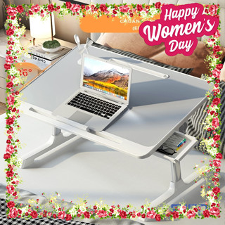 [Voucher 100K]Bàn Học Bàn Laptop Gấp Gọn, Điều Chỉnh Độ Cao Có Sạc Điện Thoại Đèn Quạt, Kèm Sạc Nhập Khẩu