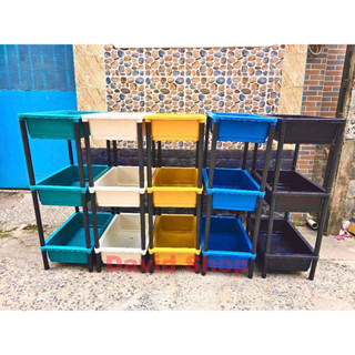 [HỎA TỐC] KHAY NHỰA 2 - 3 TẦNG NUÔI CÁ + TRỒNG RAU SIZE LỚN (KÍCH THƯỚC 64 X 41 X 16)