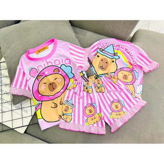 ĐỒ BỘ 3D THUN LẠNH dài tay, ngắn tay, quần dài cho bé gái size nhí đại từ 10 đến 40kg