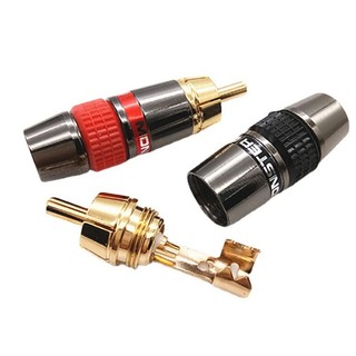 Jack Hoa Sen Mạ Vàng Âm Thanh AV RCA 339