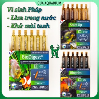 Vi sinh bể cá Prodibio BioDigest | Biotim | Start Up làm trong nước hồ thuỷ sinh hồ tép