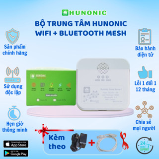 Bộ Điều Khiển Trung Tâm Hunonic Home Server Plus Bản Mới Wifi + Bluetooth Mesh
