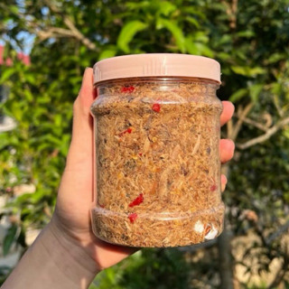 Cá Khô Giã Tỏi Ớt Hũ 400G