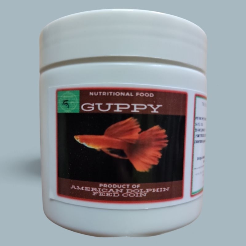 Cám cá 7 màu, cám cá guppy cho cá bố mẹ và cá con