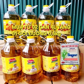 Dầu Ofood VeGa can 4Lit trọng lượng 3,5kg Dầu ăn rẻ