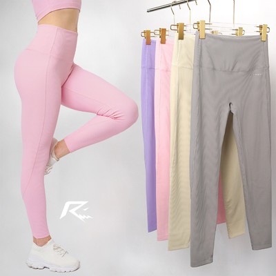 Quần legging tập gym yoga thể thao Luxury Rib Run Navy WLF18-26