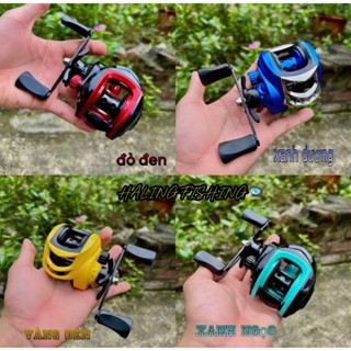 Máy câu cá, máy ngang câu lure giá siêu rẻ cối kim loại