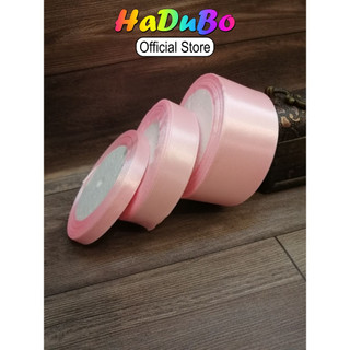 Ruy băng lụa cuộn dài 22m bản rộng 1cm/2cm/4cm đủ màu sắc HaDuBo 053