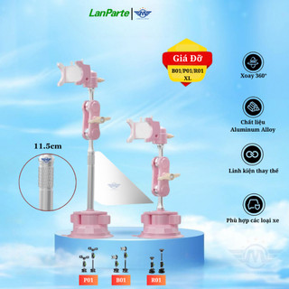  Giá đỡ điện thoại trên ô tô Titan Lanparte B01 Pink-Titan Silver Miền Đông Auto 