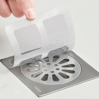 Set 10 miếng lưới lọc rác nhà tắm chống tắc nghẽn cống thoát nước - Combo 10 miếng lưới đậy nắp cống chặn rác côn trùng