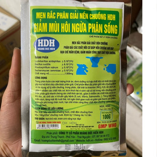  Men rắc chuồng gà Ủ phân giảm mùi hôi giảm khí độc chuồng nuôi 