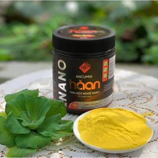 Tinh Bột Nghệ Nano Hà An-Ngăn ngừa viêm loét dạ dày,tá tràng,làm đẹp da [Hộp 500g]