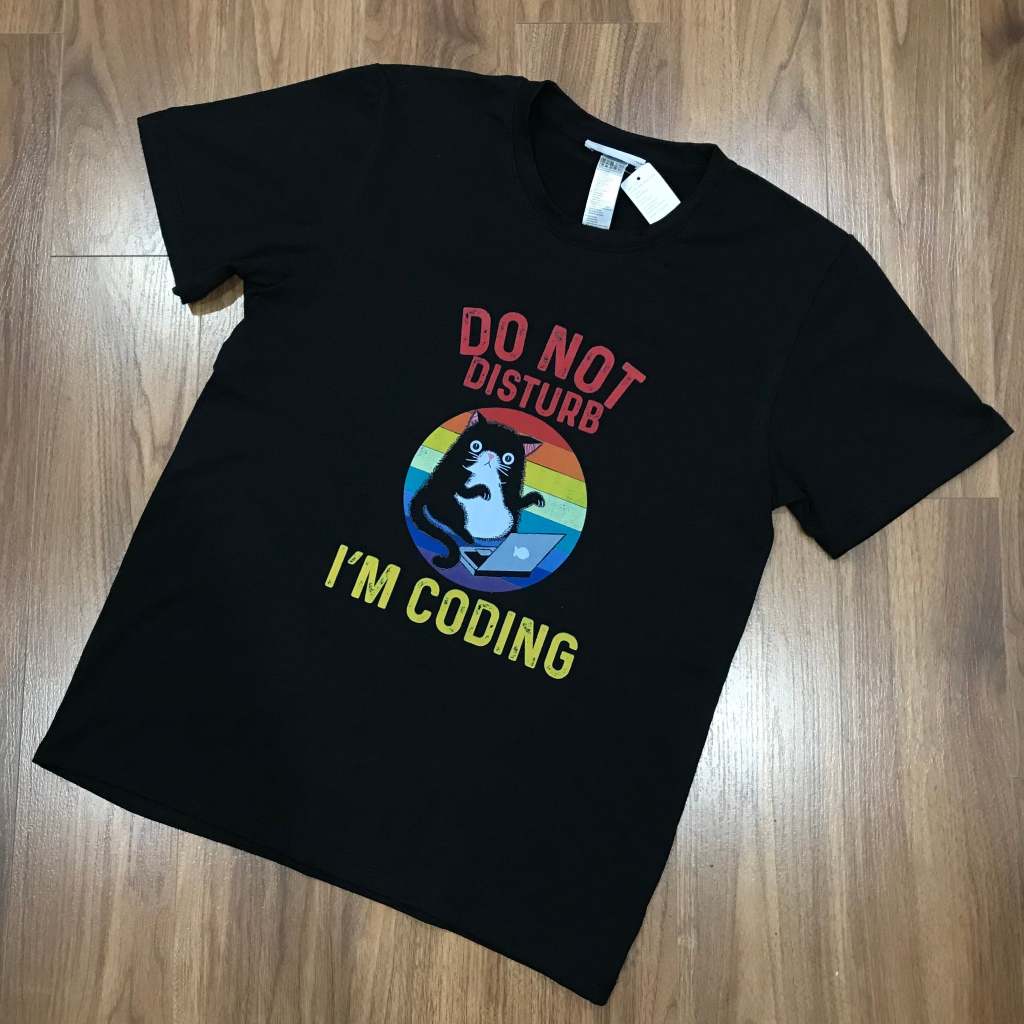 Áo thun I'm coding