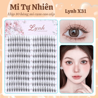  Mi giả Mi Tự Nhiên Lynh X31 Hiệu ứng Makeup Nhẹ nhàng Xinh như Nối mi ngoài tiệm 