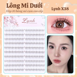 Mi Dưới Tách Sợi Lynh X38 Dáng mi Tự nhiên Mỏng nhẹ Dễ dàng sử dụng