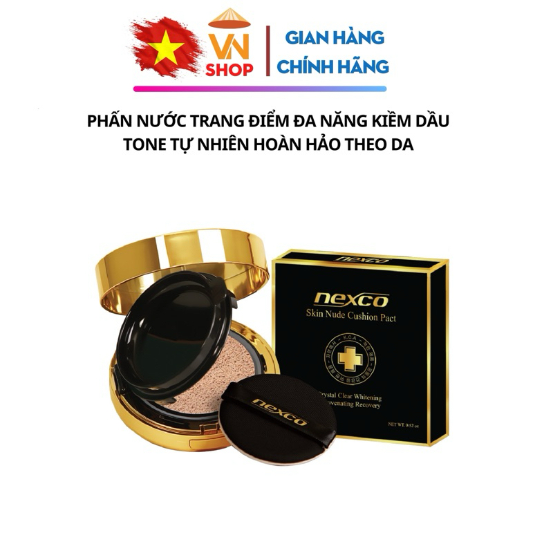 [🇻🇳CHÍNH HÃNG] PHẤN NƯỚC NEXCO TRANG ĐIỂM ĐA NĂNG KIỀM DẦU