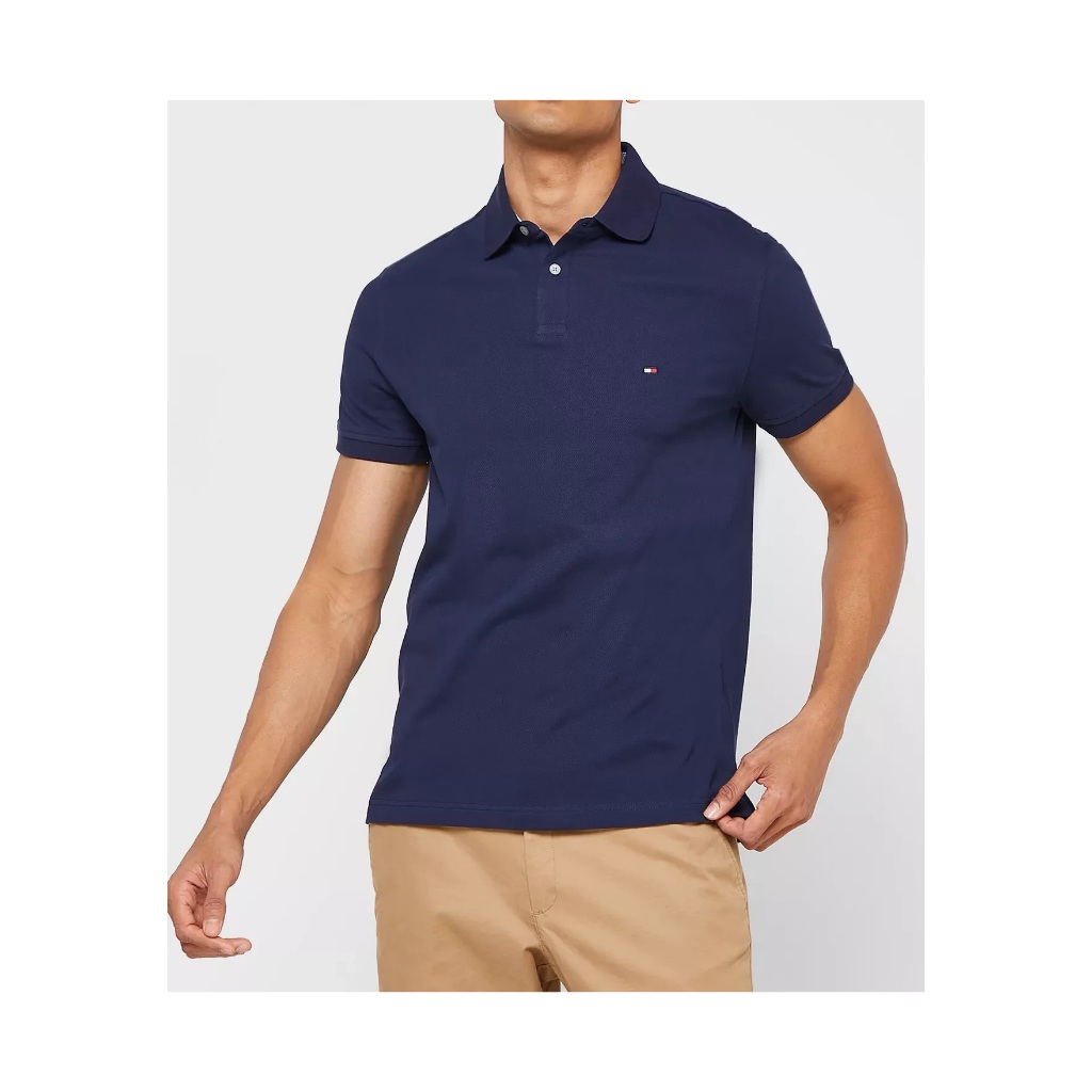 Áo Thun Polo Nam T.o.m.m.y tay ngắn có cổ vải cá sấu cotton gai Slim Fit / Regular Fit - Modife Shop