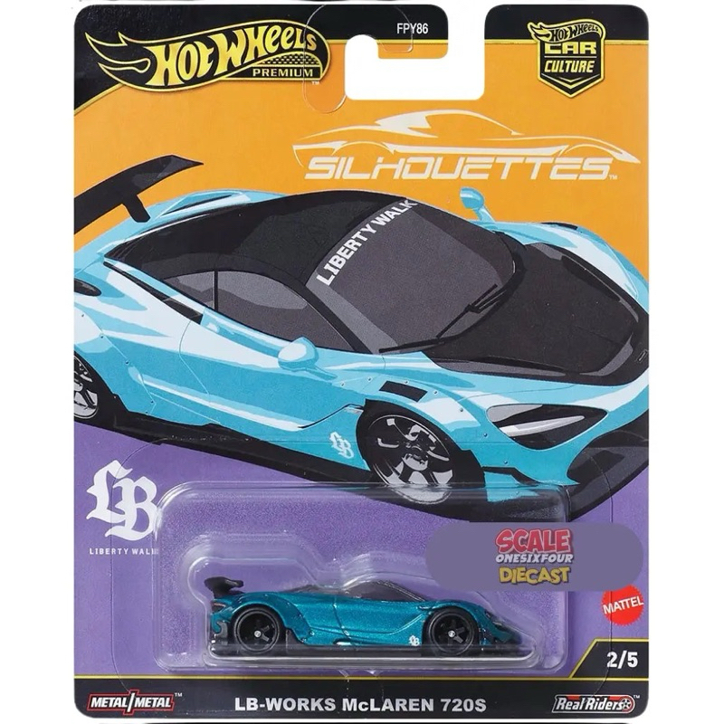 Hot wheels xe mô hình LB-Works McLAREB 720S