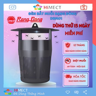  Đèn bắt muỗi Rạng Đông thông minh bắt côn trùng hiệu quả tiết kiệm điện không hóa chất BH 1 năm-Himect 