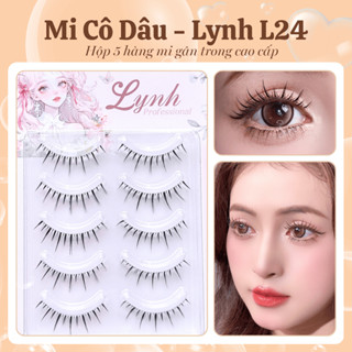 Lông Mi Giả Gân Trong Lynh L24 Chuyên Dùng Trang Điểm Cô Dâu và Tiệc Cưới