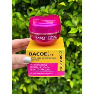 Kem Bacoe Dưỡng Trắng Cải Thiện Lão Hoá Se Khít Lỗ Chân Lông 15g