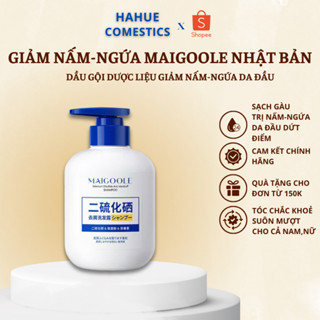 Dầu gội Maigoole giảm nấm ngứa da đầu Nhật Bản, dầu gội dược liệu nấm da đầu, giảm ngứa, giúp tóc chắc khoẻ,sạch gàu.