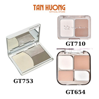 Phấn Tạo Khối Bắt Sáng Gogo Tales 2, 3, 4 Ô – Bí Quyết Gương Mặt Sắc Nét, Chuẩn 3D GT710, GT654, GT753