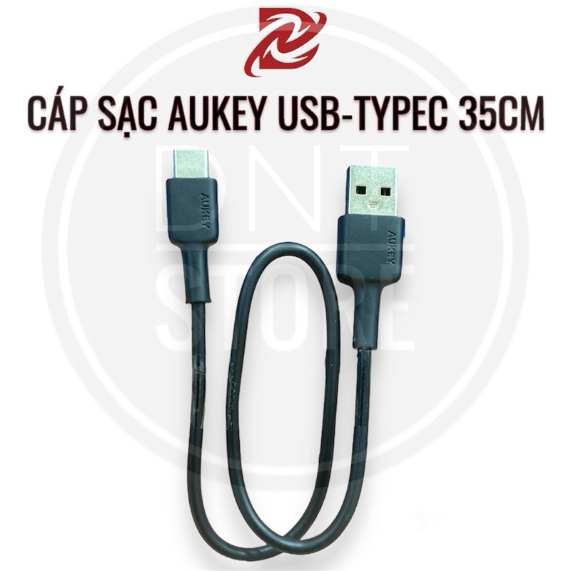 Cáp Sạc Aukey 3 đầu USB - Type C Chính Hãng 30cm