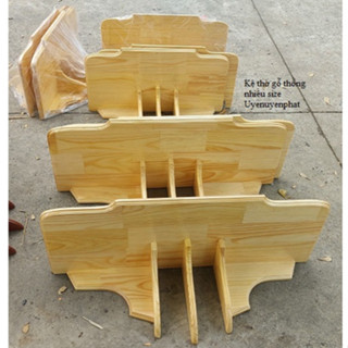 Kệ thờ gỗ thông thẳng 3 chân đỡ size 80cm hoặc 1 mét trang trí bàn thờ gia đình công giáo, ongba