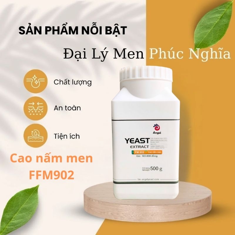 Cao nấm men YEAST EXTRACT FM902 -  Dùng Trong Lên Men, Nuôi Cấy Vi Sinh Chai 500g