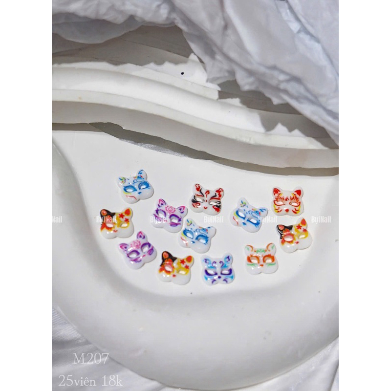 SALE CHARM MẶT NẠ HỒ LY M257 SET 25 VIÊN