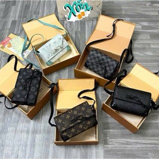 Túi đep chéo dáng cốp nam nữ cực hot kèm khoá gài xích